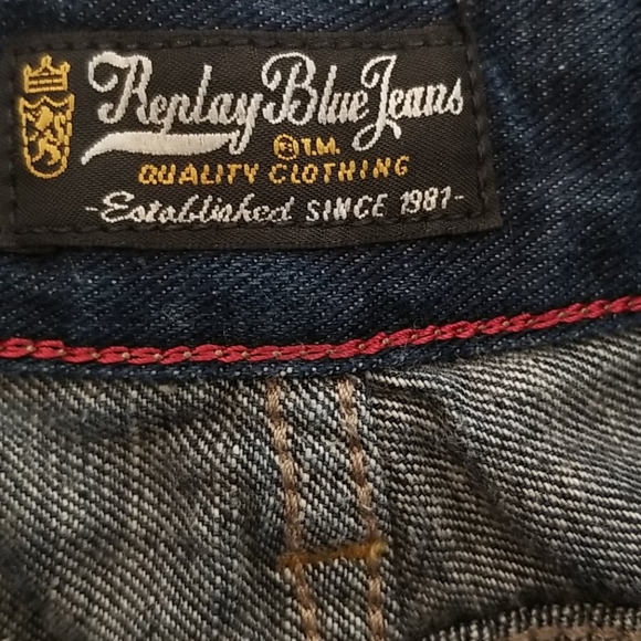 Replay Romelly blue distressed jeans - Picture 8 of 14